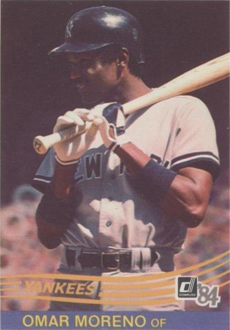 1984 Donruss - Omar Moreno #637 - 1 of 1