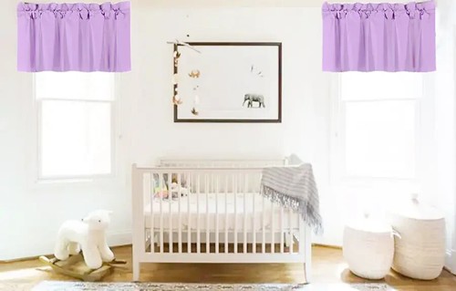 1PC TOP WINDOW VALANCE LINED STRAIGHT MATTE FINISH VERSATILE HOME DECOR RS9 - Picture 64 of 190