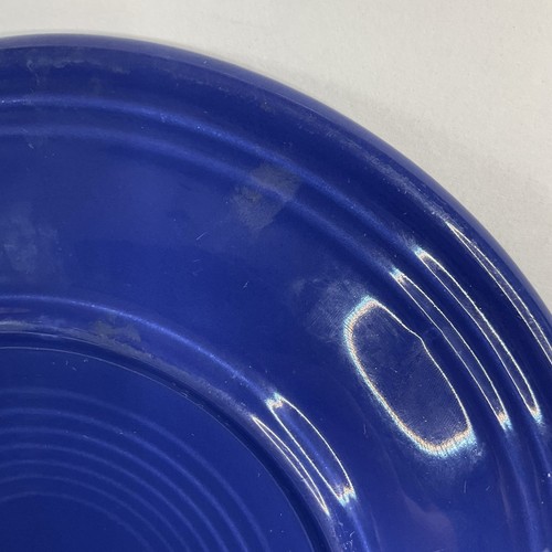 Menge 3 Vintage Fiestaware Fiesta Kobaltblau 9,5" Mittagessen Teller Hergestellt in den USA - Bild 19 von 19