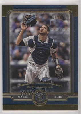 2019 Topps Museum Collection Sapphire 86/150 Gary Sanchez #59 00gy