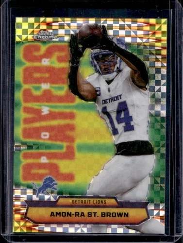 2025 Topps Chrome Amon-Ra St. Brown Base (RAW)