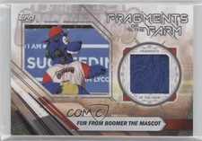 2017 Topps Pro Debut Fragments of the Farm Relics Fur from Mascot Boomer 6ns