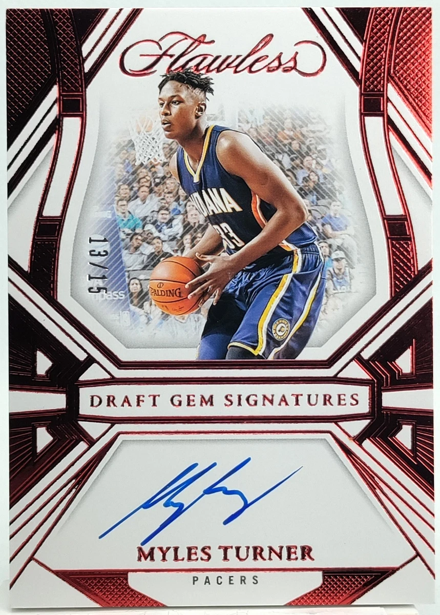 Basketball Trading Cards Myles Turner Sports Autographed for sale