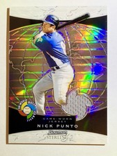 2009 Bowman Sterling WBC NICK PUNTO Relic Refractor /199 Jersey Italy World Game