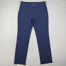 Vineyard Vines Fairway Pants Golf Tech Performance Stretch Chino 32x30 Mens Blue