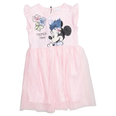 Disney Baby, Kleid, Größe: 92, Pink, Baumwolle/Polyester, Print, Mädchen #BCX