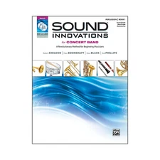 Alfred Sound Innovations for Concert Band Book 1 Perc Snare Bass Drum Bk CD/ DVD