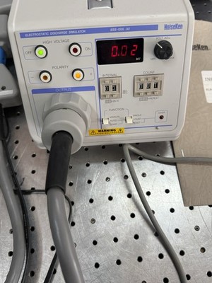 NoiseKen ESS-100L ESD Simulator w/ TC-815D Gun Power On Untested