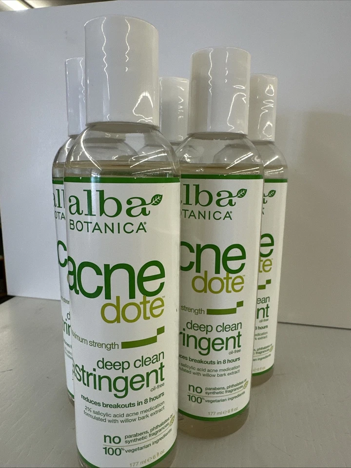 Alba Botanica Acnedote  Deep Clean Astringent 6 oz Pack of 6 Exp 06/20 - Image 2 of 4