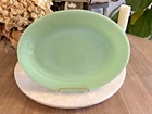 Vintage Fire-King Jadeite Oval Serving Platter 12"