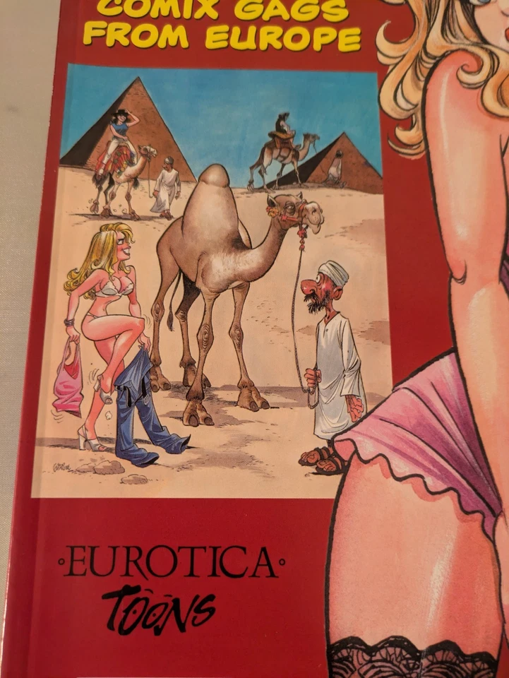 2001 Grin and Bare It #1 Travieso Tiras Cómicas NBM Novela Gráfica Nunca Abierta Foto 3 de 4