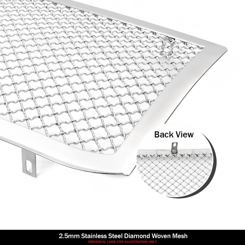 Combo de rejilla de malla para Nissan Armada/Titan 2004-2007 Foto 2 de 3