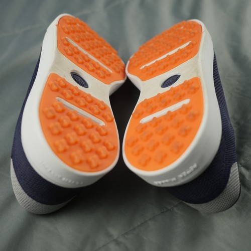 Zapatos de golf Peter Millar para hombre talla 12 azul marino Hyperlight Apollo tejidos - Imagen 9 de 11