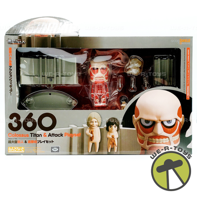 アカマント　ミニチュア Good Smile Attack on Titan Colossal Titan Nendoroid and Playset
