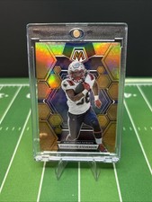 2023 Panini Mosaic Rhamondre Stevenson #161 Honeycomb Prizm SSP Patriots