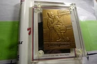 4 OZ MICKEY MANTLE BRONZE MINT CARD BAR 1992 MARVEL RARE COA SHARP M5C