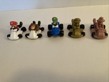 Mixed Lot of 5 Mario Kart McDonald  s Happy Meal Toys