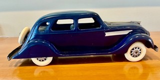 Kingsbury Toys Chrysler Airflow Pressed Steel Wind Up Toy