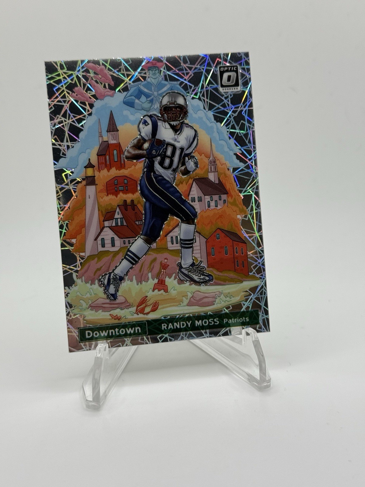 2021 Panini Donruss Optic - Downtown Randy Moss #DT-3