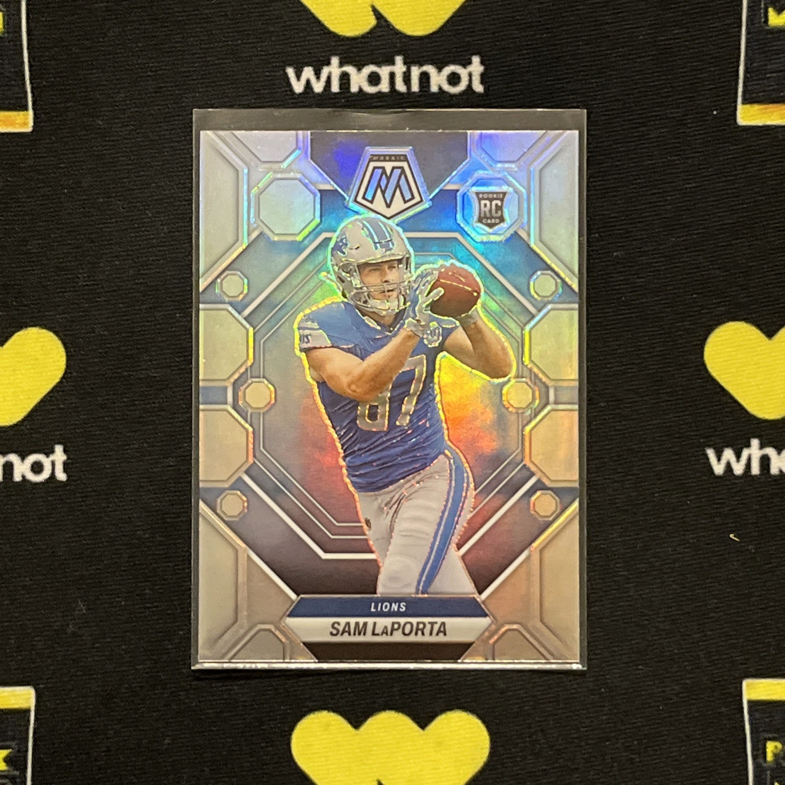 2023 Panini Mosaic Sam LaPorta #360 Silver Prizm (RC)