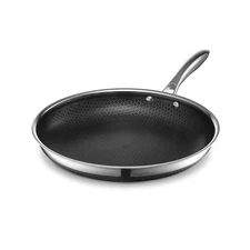 Hybrid Nonstick 12-Inch Frying Pan, Stay-Cool Handle, Dishwasher-Friendly, Ov...