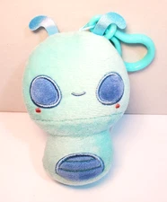 Mewaii Blue Water Dragonfly Mushroom Plush Clip Keychain Back Pack Pull 4"
