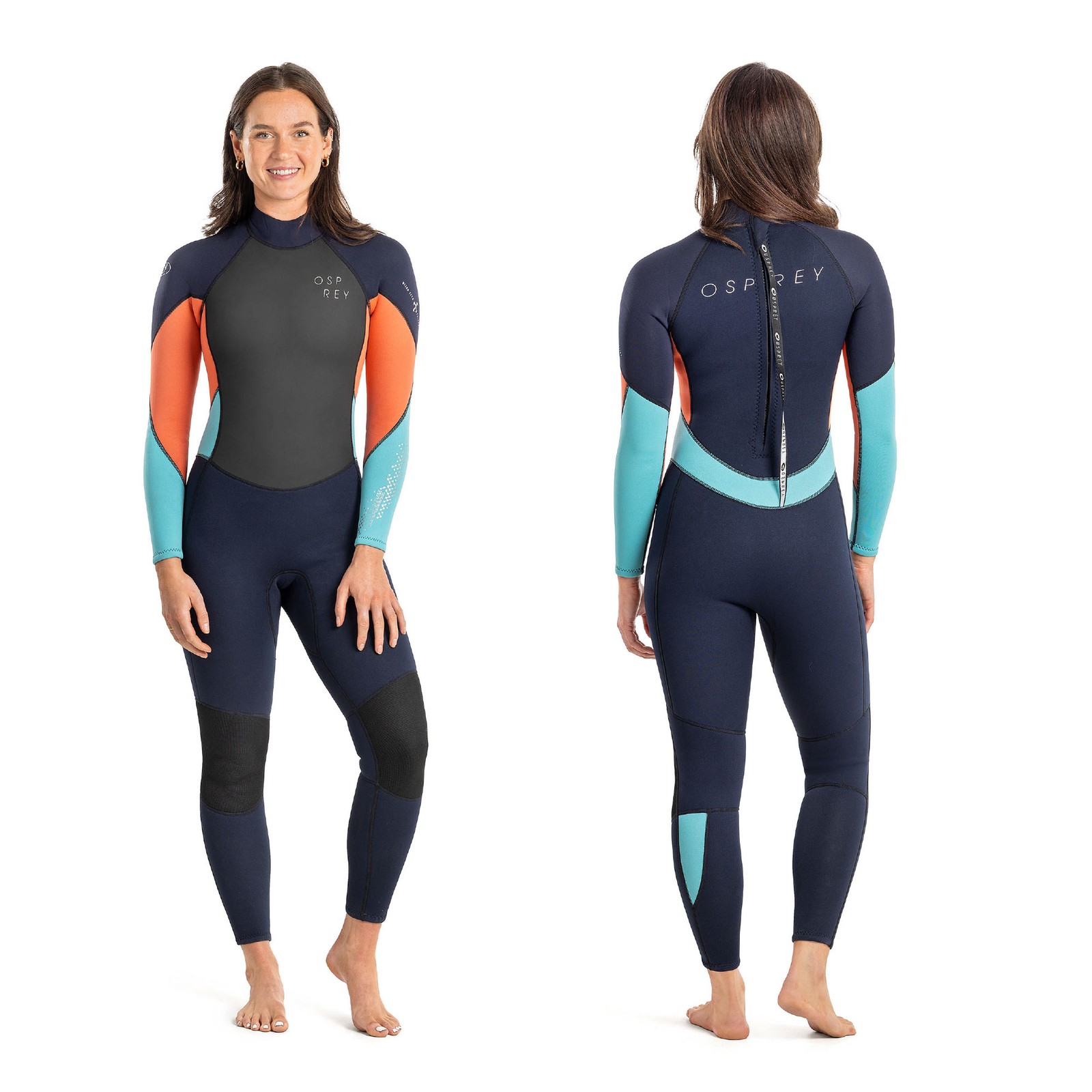 Osprey Women's Zero 3 mm Summer Full Length Wetsuit, Coral