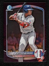 2025 Bowman Chrome Prospects Fuchsia Reptilian Refractor Pablo Guerrero 0lj0