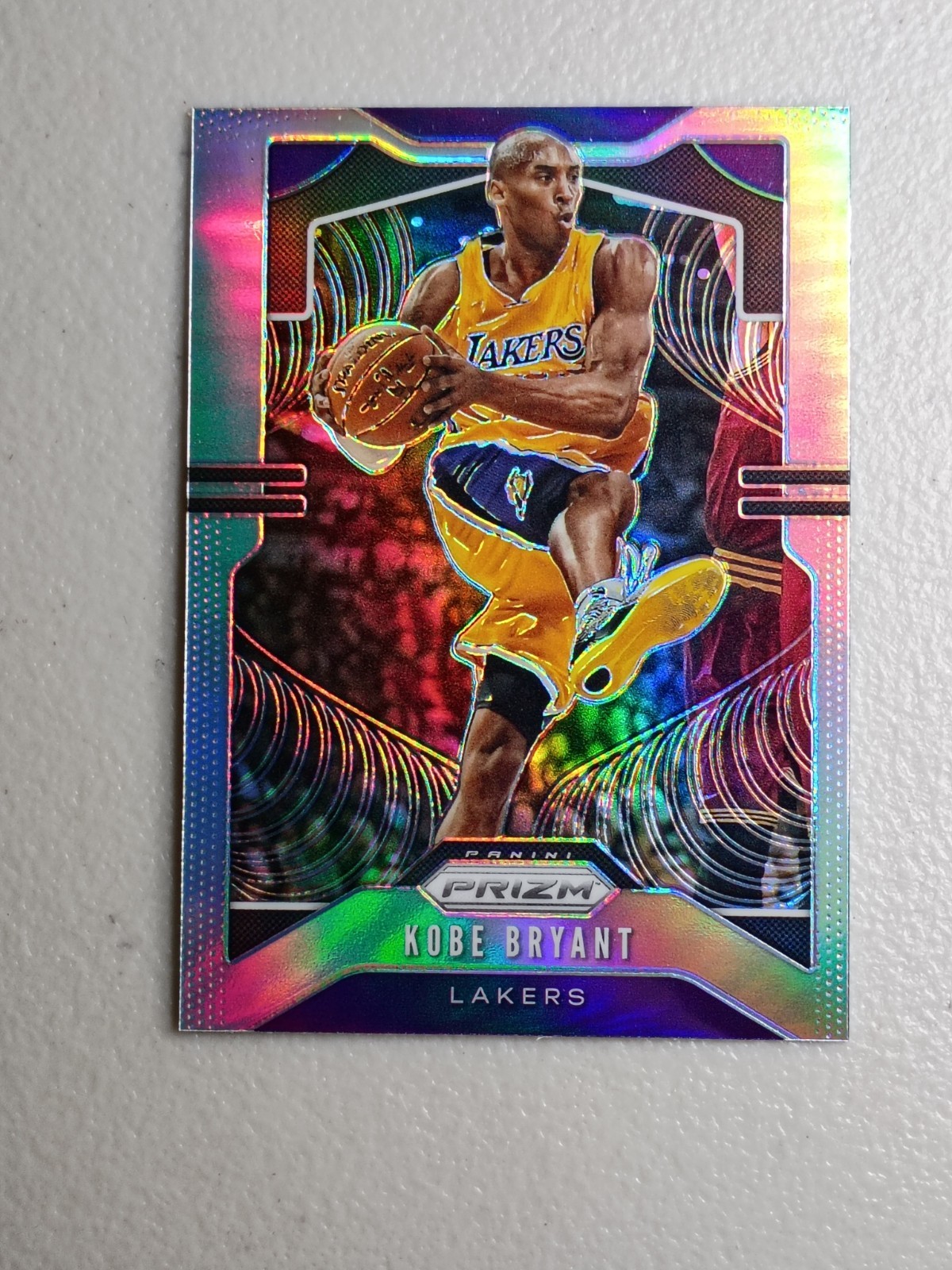 2019 Panini Prizm Kobe Bryant #8 Silver Prizm Los Angeles Lakers HOF 