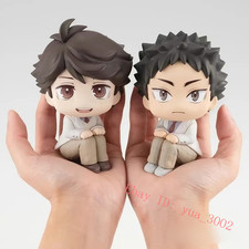 Haikyuu!! Oikawa Tooru Keiji Akaashi Look Up Q Ver Pvc Action Figure Model 10Cm-