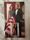 RARE! Trump & Melania Colored 5g .999 Silver Art Bar w/ Card. UNIQUE!