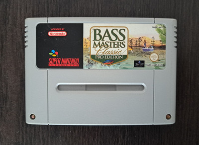 SNES PAL - Bass Masters Classic Pro Edition - Super Nintendo