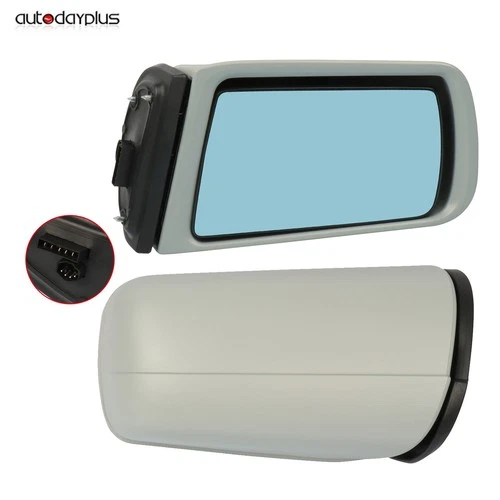 (L+R) Mirrors MB1321104 For 1996-99 M-Benz E Class Power Heated Primed Memory