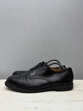 Allen Edmonds Black Leather Park Avenue Cap-Toe Oxford Shoes Size 12