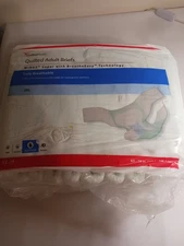 Covidien Wings 67093 Super Quilted Adult Briefs Disposable Heavy Diapers XXL 12