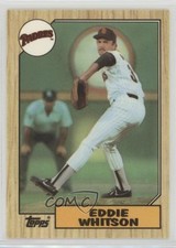 1987 Topps Tiffany Ed Whitson #155 2k3