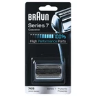Genuine Braun Series 7 Replacement Head 70S - Cassette Foil & Cutter, Silver