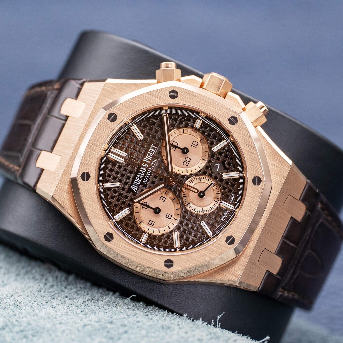 Audemars Piguet Royal Oak Chronograph 26331OR Brown Dial 41mm Box