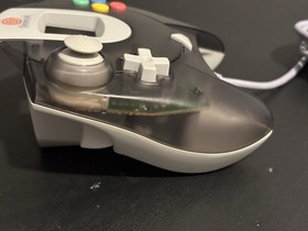 Sega Dreamcast Black Smoke Translucent OEM Controller Tested & Works!