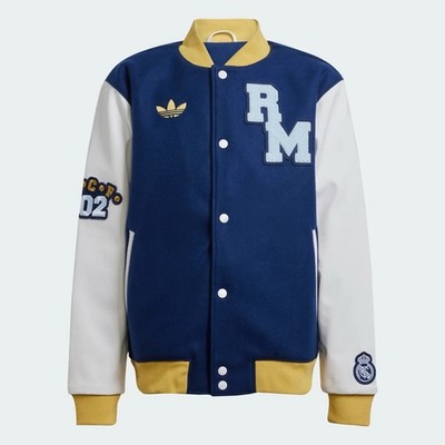 Adidas Real Madrid FC Varsity Bomberjacke 24/25 ''VRCT'' - Größe M (M)