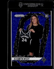 2024 Panini Prizm WNBA Blue Velocity Prizms #140 Elizabeth Kitley RC