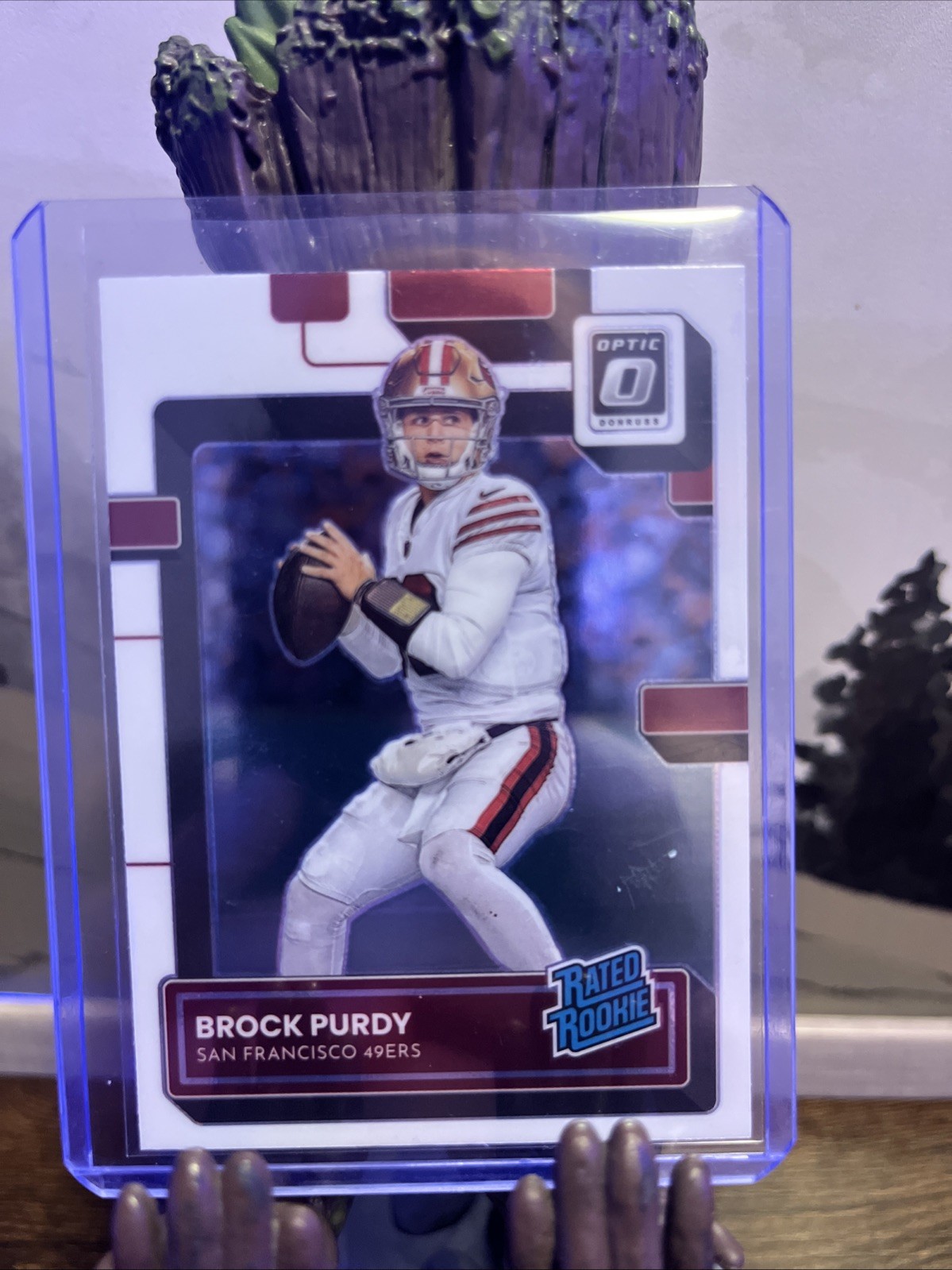 2022 Panini Donruss Optic - Rated Rookie Brock Purdy #277 Holo Prizm (RC)