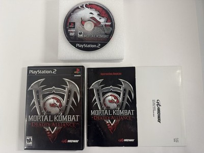 Mortal Kombat Deadly Alliance (PlayStation 2, PS2) Reg Card Complete CIB TESTED