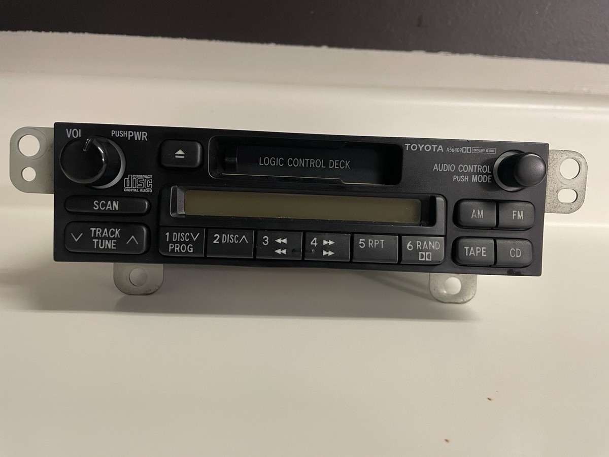 1998 - 2000 Toyota AM/FM radio, fits Supra, Camry, Celica, RAV4