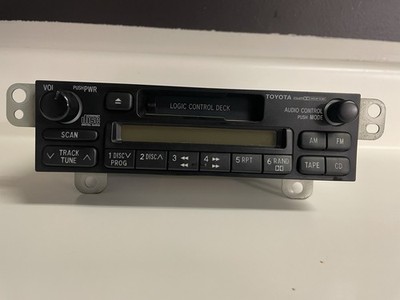 1998 - 2000 Toyota AM/FM radio, fits Supra, Camry, Celica, RAV4