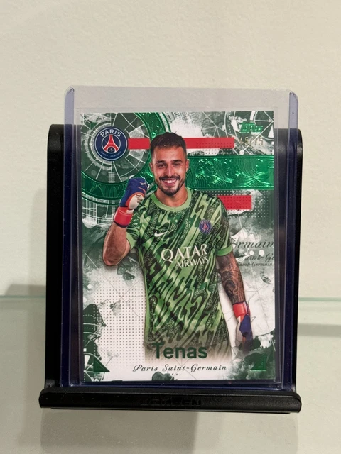 2024-25 Topps Exhibition PSG Arnau Tenas Numbered 45/75 Paris Saint - German