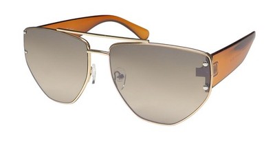 NEW SEAN JOHN SJS4003CE SUNGLASSES GEOMETRIC 717 METAL & PLASTIC GOLD FULL-RIM
