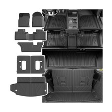 powoq Floor Mat Compatible with 2016-2026 Dodge Durango 7 Seats Trunk Liner 3...