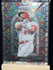 Mike Trout #SG-5 2022 Panini Prizm - Stained Glass