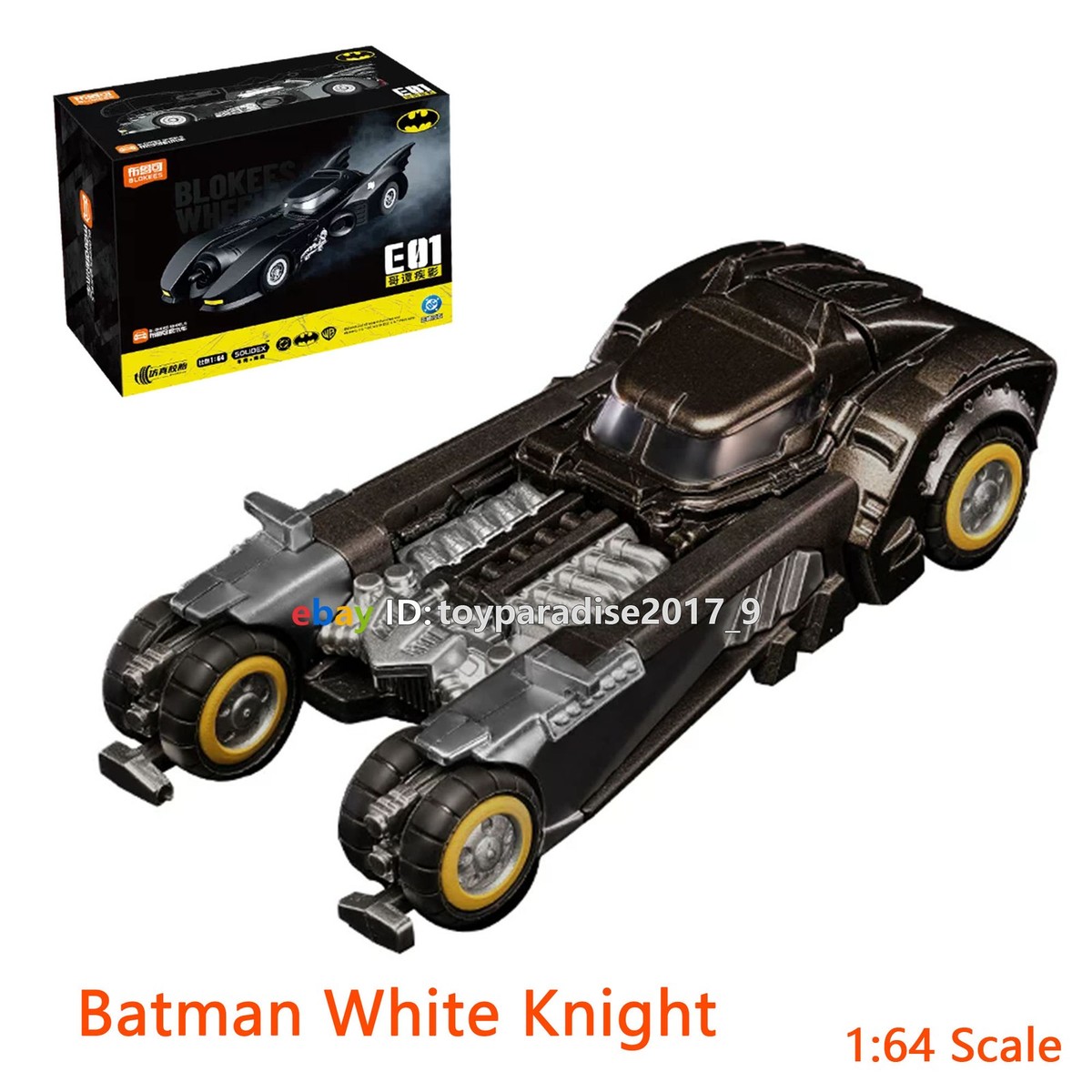 Batman 1:64 Batman 1989 Batmobile Car Hot Blokees Wheels Blind Box